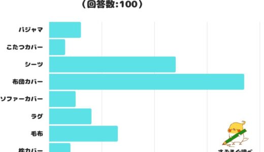 【調査レポート】毎日使っているけど洗濯が面倒なものは？1位は「布団カバー」！