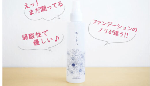 【口コミ】肌荒れしやすい？肌しるべ化粧水の評判から使い方まで徹底解説！！　